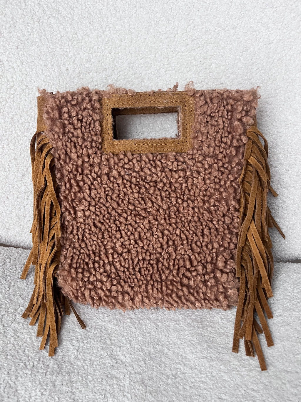 Sac à franges sherpa