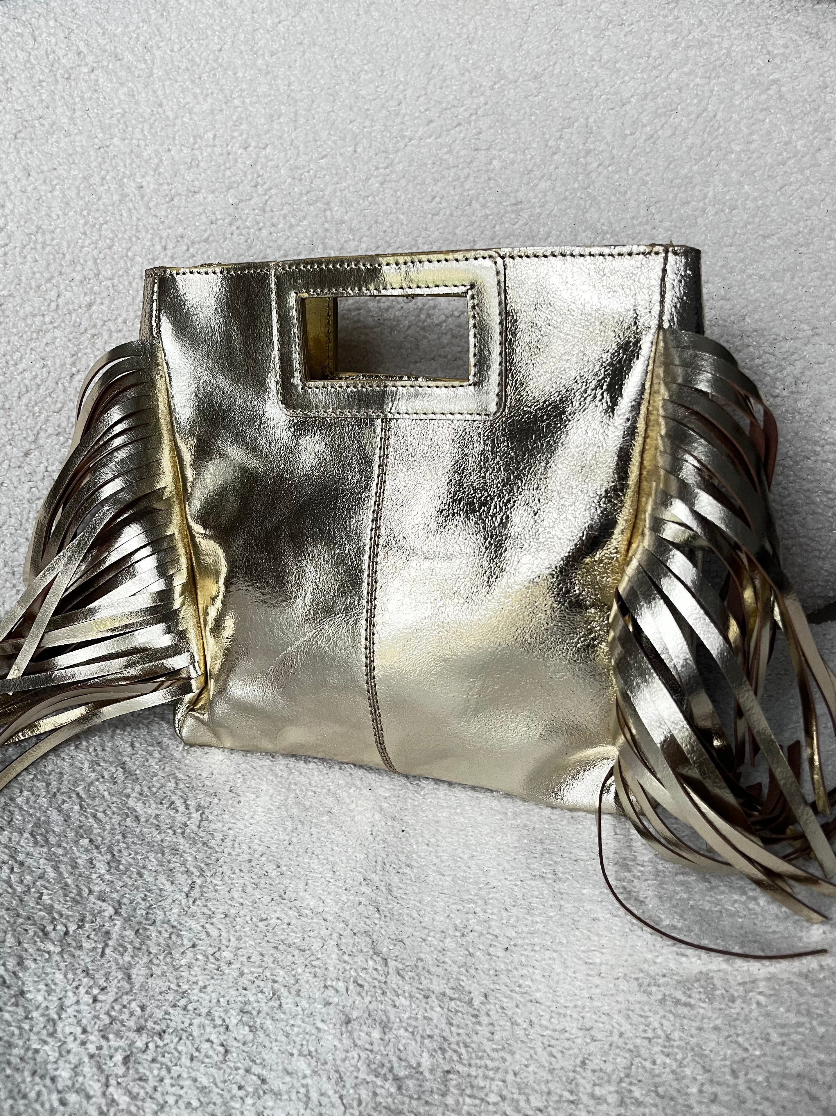 Sac à franges irisé