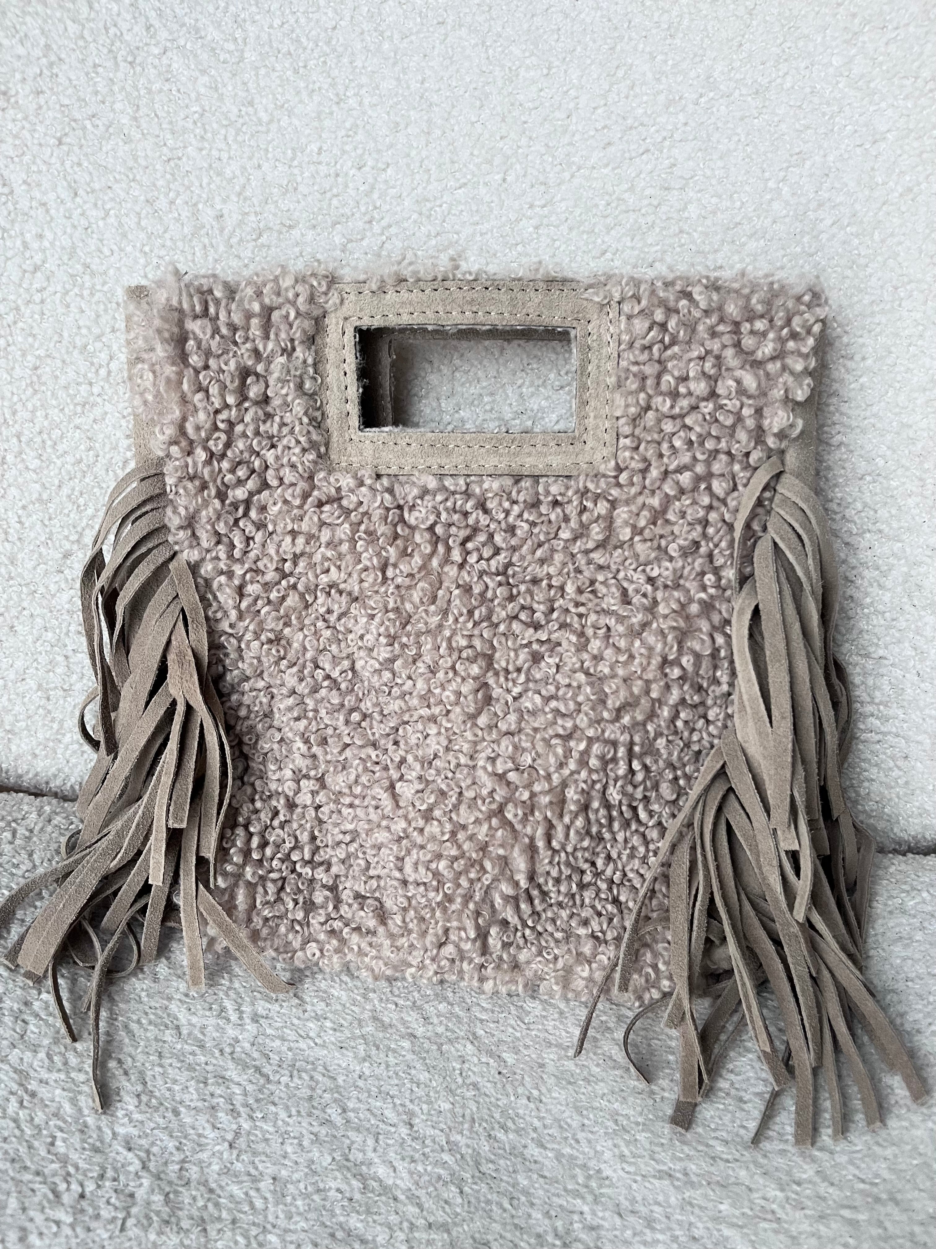 Sac à franges sherpa