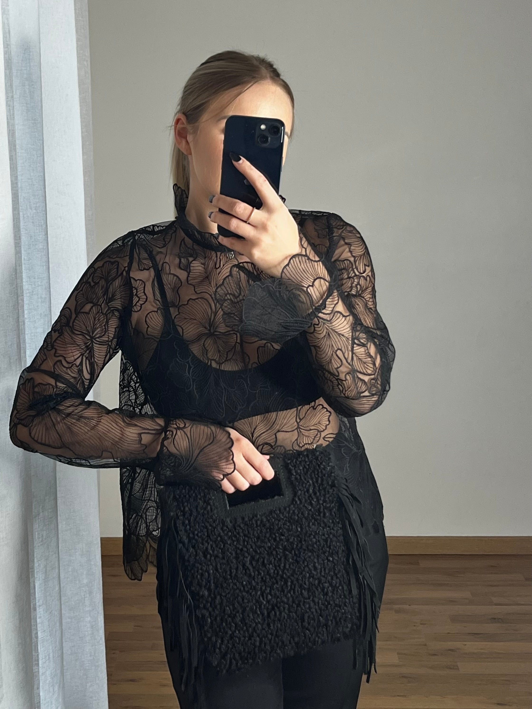 Sac à franges sherpa