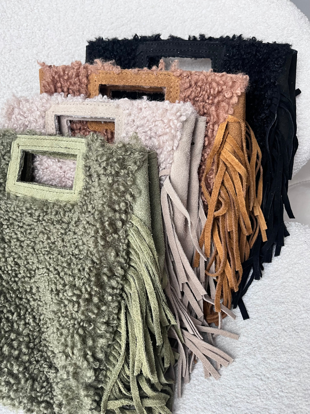 Sac à franges sherpa