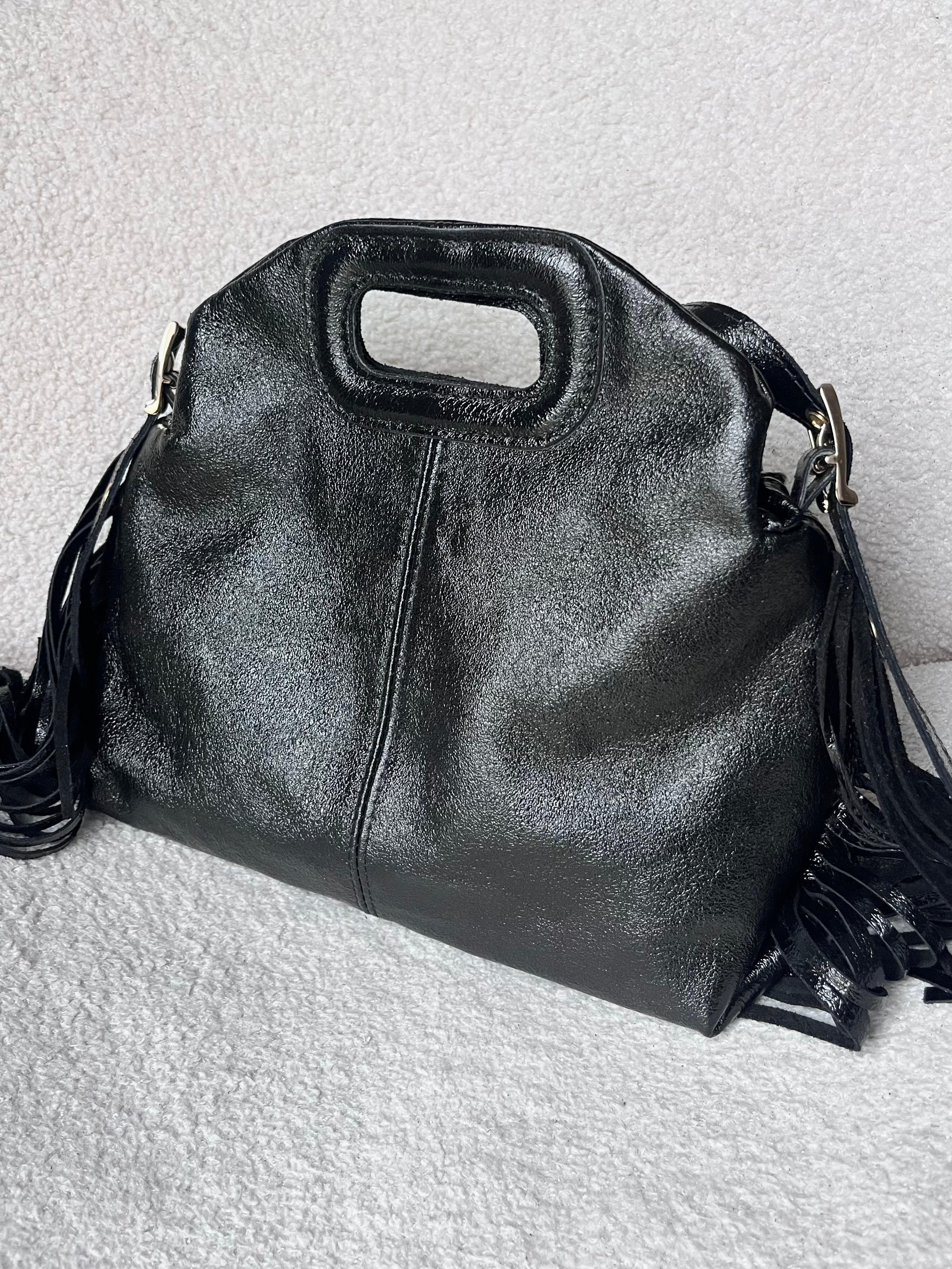 Maxi sac à franges irisé